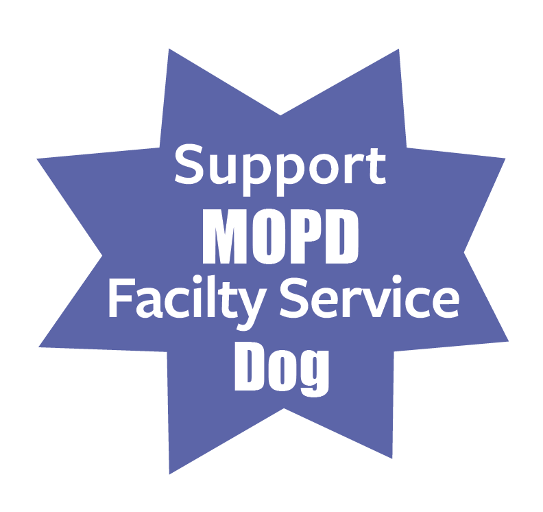 Support MOPD Facility Service Dog